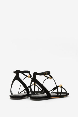 Aeza platta sandaler i mocka