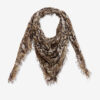 Alecia Tryckt kashmir- och ullscarf Alecia Tryckt kashmir- och ullscarf