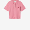 Althea Polo i bomulls- och ullblandning med logotyp Althea Polo i bomulls- och ullblandning med logotyp