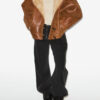 Amiel kort shearlingkapp Amiel kort shearlingkapp