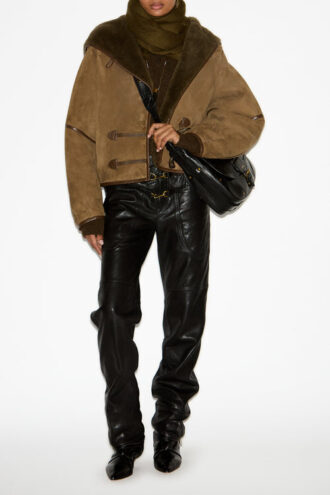 Amiel kort shearlingkapp Amiel kort shearlingkapp