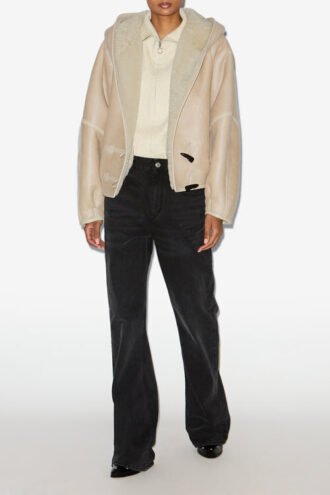 Amiel kort shearlingkapp Amiel kort shearlingkapp