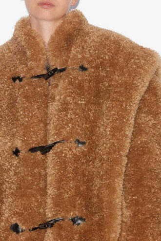 Avalia Curly Fur Style Coat