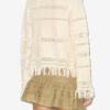 Azilis Macramé-stickad tröja Azilis Macramé-stickad tröja