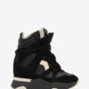 Balskee höga sneakers i läder med kilklack Balskee höga sneakers i läder med kilklack