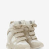 Balskee höga sneakers i läder med kilklack Balskee höga sneakers i läder med kilklack