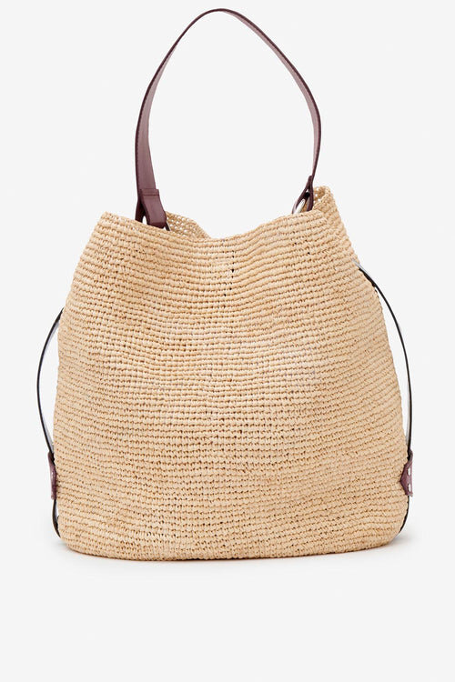 Bayia Raffia Bucket Bag Bayia Raffia Bucket Bag
