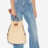 Bayia Raffia Bucket Bag Bayia Raffia Bucket Bag