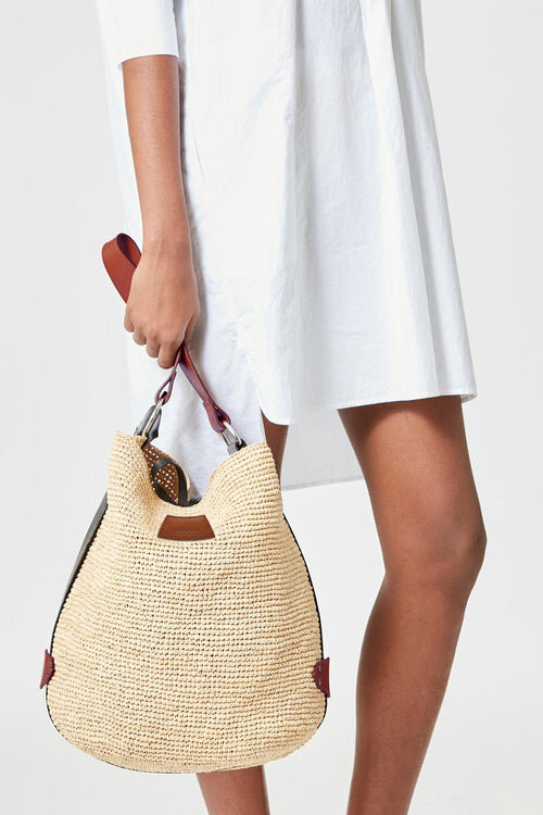 Bayia Raffia Bucket Bag Bayia Raffia Bucket Bag