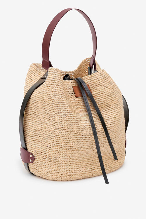 Bayia Raffia Bucket Bag Bayia Raffia Bucket Bag