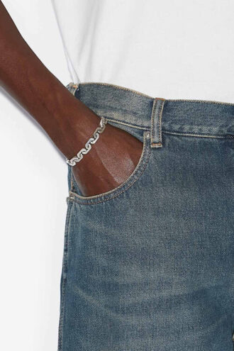 Be Happy Detaljerat armband i mässing