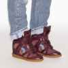 Bekett lädersneakers med kilklack Bekett lädersneakers med kilklack