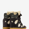 Bekett Sneakers i mocka och kalvskinn med kilklack Bekett Sneakers i mocka och kalvskinn med kilklack