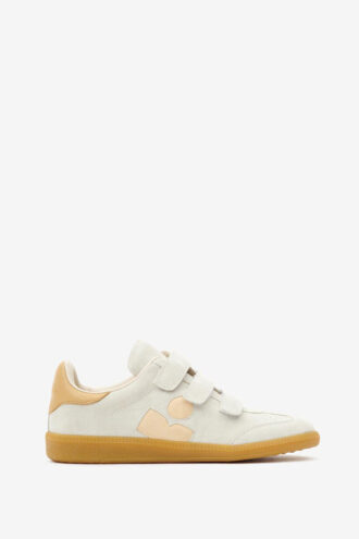Beth låga sneakers i mocka och kalvskinn