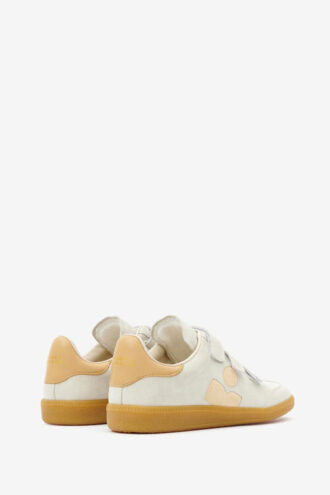 Beth låga sneakers i mocka och kalvskinn