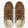 Beth låga sneakers i mocka och kalvskinn Beth låga sneakers i mocka och kalvskinn