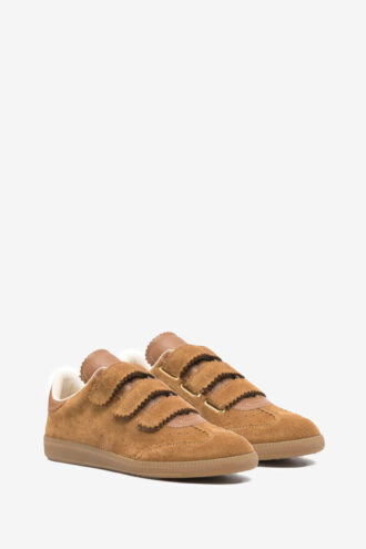 Beth Låga sneakers i mocka och läder