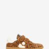 Beth låga sneakers i tryckt mocka, kalvskinn Beth låga sneakers i tryckt mocka, kalvskinn