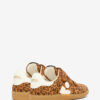 Beth låga sneakers i tryckt mocka, kalvskinn Beth låga sneakers i tryckt mocka, kalvskinn