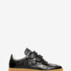 Beth präglade låga sneakers i läder Beth präglade låga sneakers i läder
