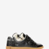 Beth präglade låga sneakers i läder Beth präglade låga sneakers i läder