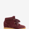 Bobby Suede kalvskinnssneakers med kilklack Bobby Suede kalvskinnssneakers med kilklack