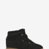 Bobby Suede kalvskinnssneakers med kilklack Bobby Suede kalvskinnssneakers med kilklack