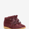 Bobby Suede kalvskinnssneakers med kilklack Bobby Suede kalvskinnssneakers med kilklack