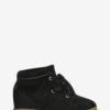 Bobby Suede kalvskinnssneakers med kilklack Bobby Suede kalvskinnssneakers med kilklack