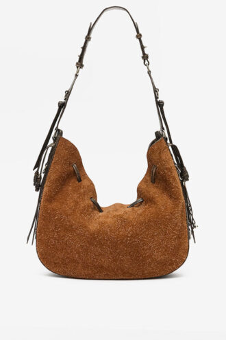 Bolton Hobo Vintage Suede Leather Bag