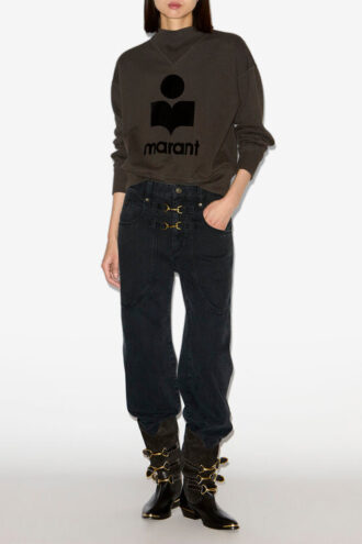Brinley högmidjade jeansbyxor Brinley högmidjade jeansbyxor