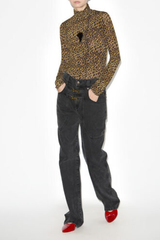 Brinley högmidjade jeansbyxor Brinley högmidjade jeansbyxor