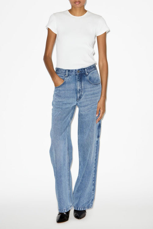 Bymara Flödande, löst sittande jeans Bymara Flödande, löst sittande jeans