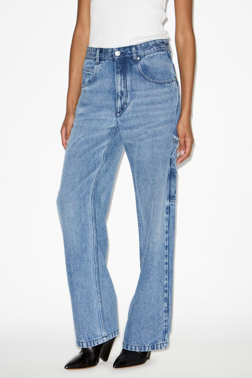 Bymara Flödande, löst sittande jeans Bymara Flödande, löst sittande jeans