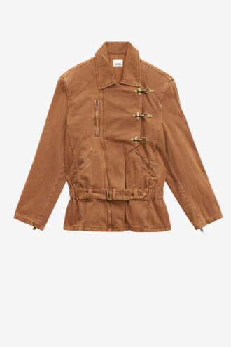 Caitlyn bikerjacka i denim