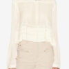Carolia Plisserad crepe-blus Carolia Plisserad crepe-blus