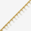 Casablanca armband i guldfärgad mässingskedja Casablanca armband i guldfärgad mässingskedja