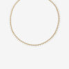 Casablanca Halsband i guldfärgad mässingskedja Casablanca Halsband i guldfärgad mässingskedja