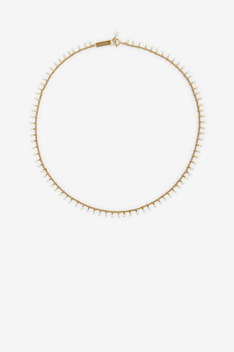 Casablanca Halsband i guldfärgad mässingskedja