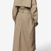 Chilma randig trenchcoat i bomull Chilma randig trenchcoat i bomull