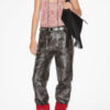 Coralea Loose Fit Faux Leather Pants Coralea Loose Fit Faux Leather Pants