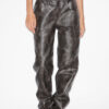 Coralea Loose Fit Faux Leather Pants Coralea Loose Fit Faux Leather Pants