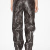 Coralea Loose Fit Faux Leather Pants Coralea Loose Fit Faux Leather Pants