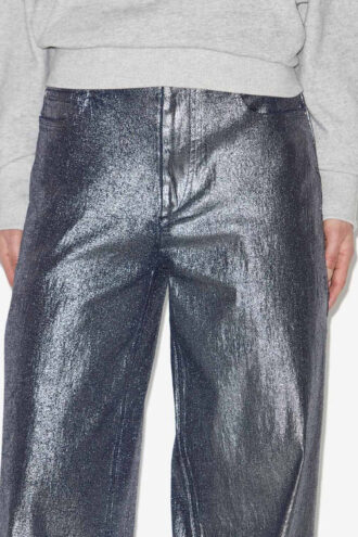 Cover Metallic Denim Jeans