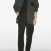 Curtis cardigan i ull och bomull med logotyp Curtis cardigan i ull och bomull med logotyp