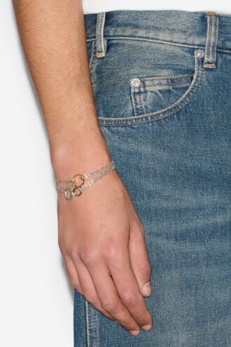 Dancing Ring Man Kedja- och ringarmband