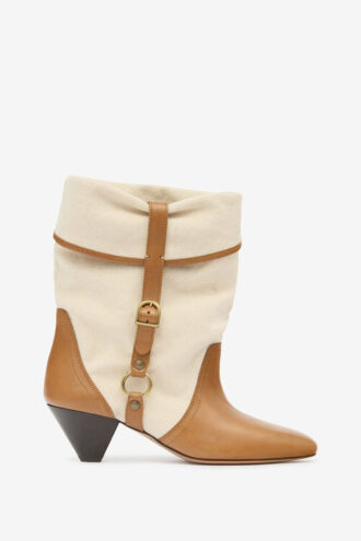 Darner Buckle Cotton Boots