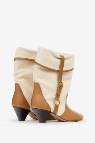 Darner Buckle Cotton Boots