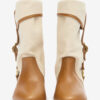 Darner Buckle Cotton Boots