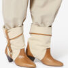 Darner Buckle Cotton Boots
